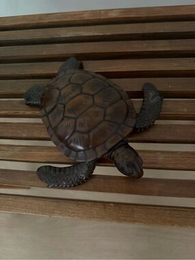 Turtle decoration.